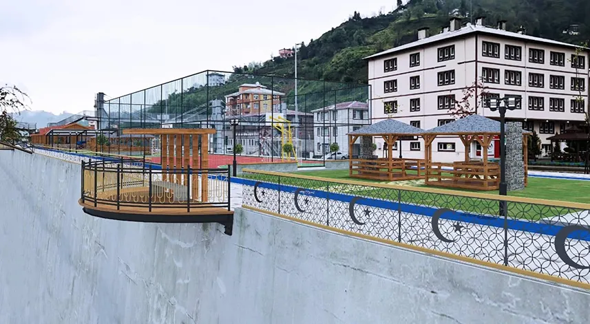 Ahmet Mesut Yılmaz Millet Bahçesi'nde çalışmalar sürüyor