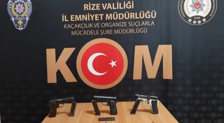 Rize'deki kaçakçılık operasyonunda 5 kişi gözaltına alındı