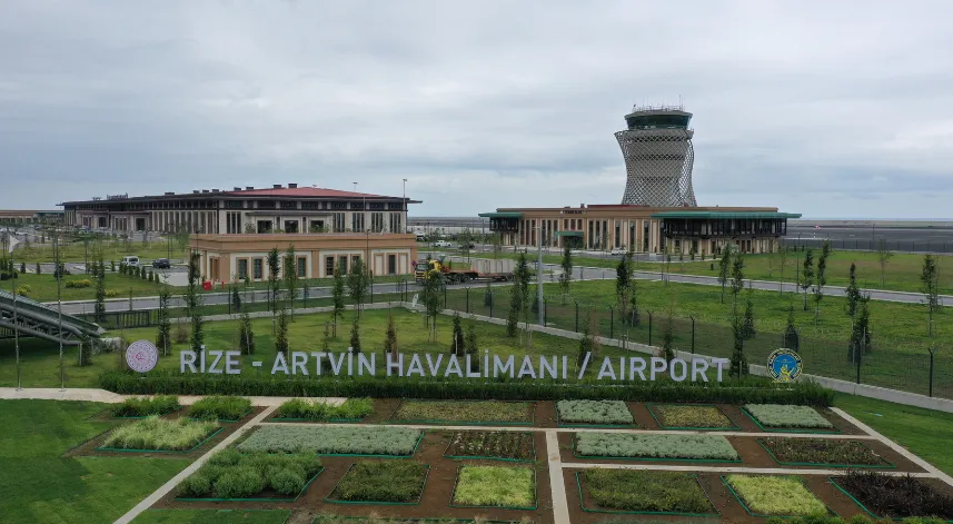 Rize-Artvin Havalimanı ağustos ayında 122 bin yolcu ile rekorunu yeniledi 