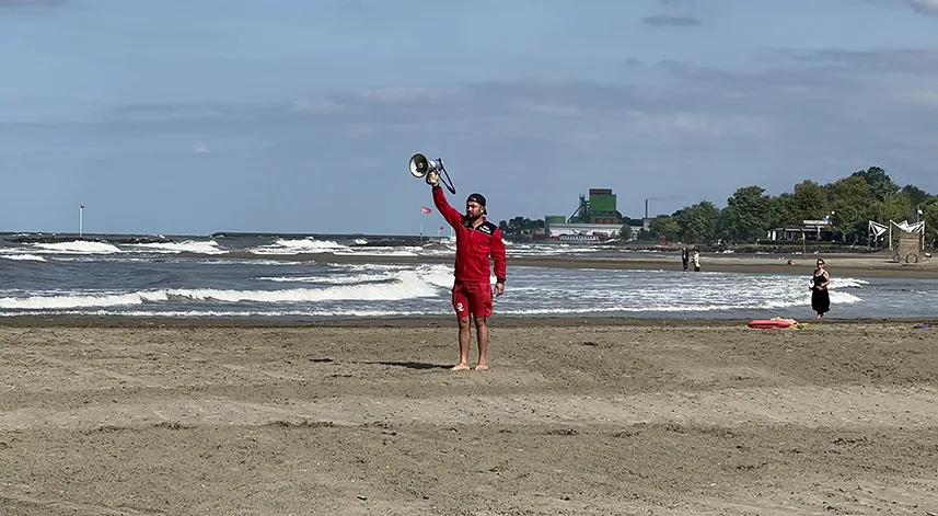 Ordu'da rüzgar nedeniyle bugün denize girilmesi yasaklandı