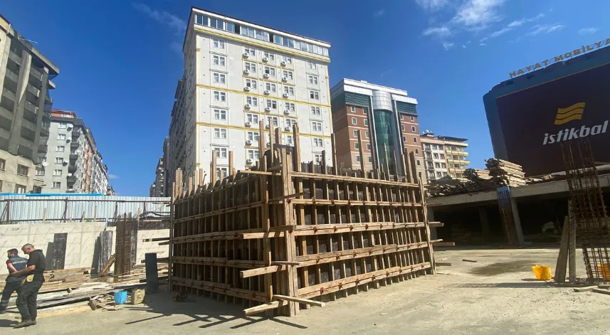 Rize’de Dalyan Parkı ve Otopark Projesi çalışmaları devam ediyor 