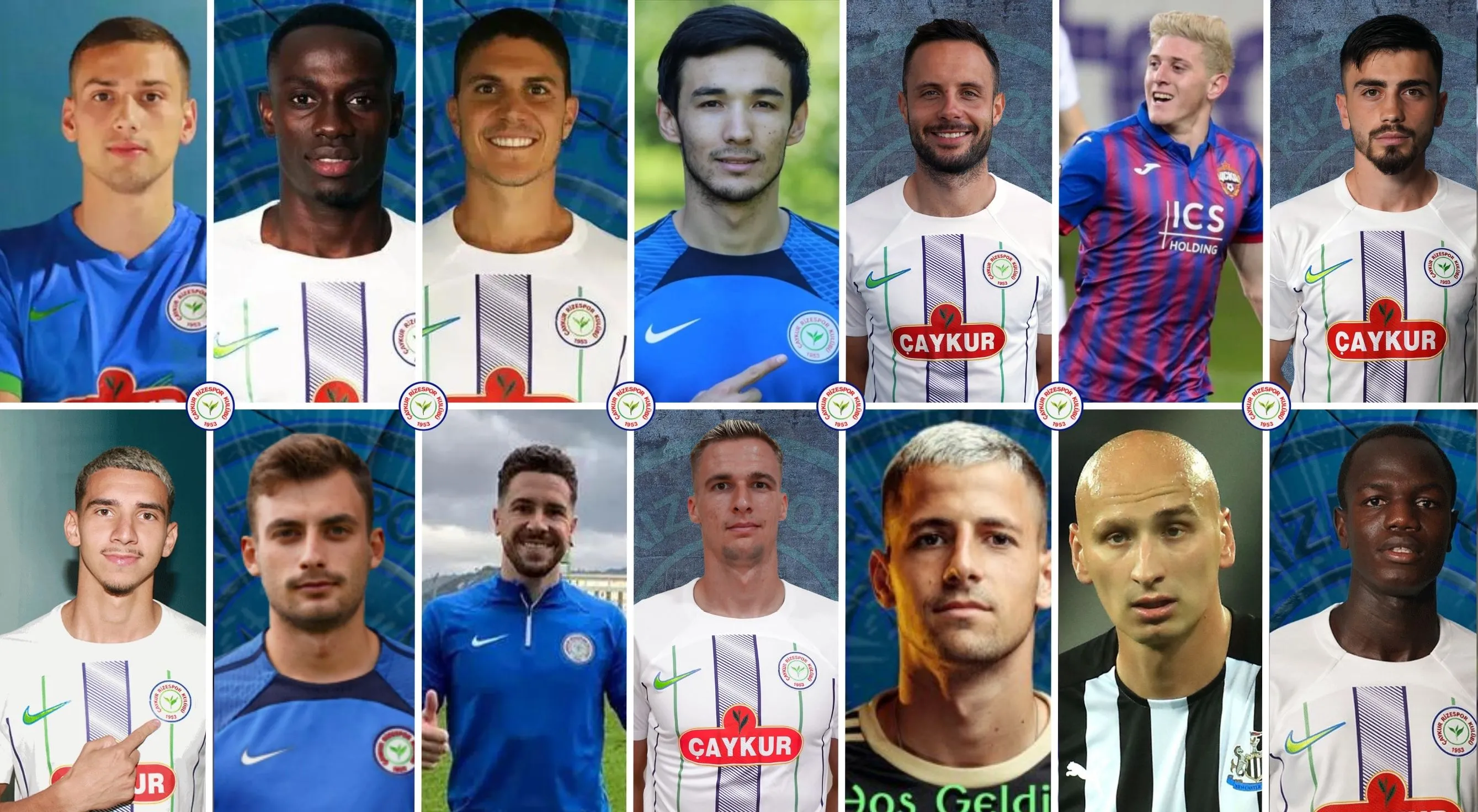 Çaykur Rizespor'un transferlerinin yaş ortalaması 23.8