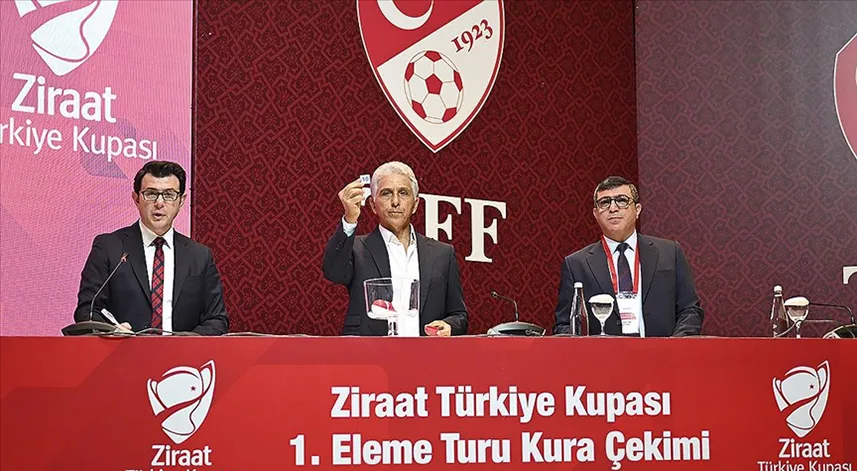 Ziraat Türkiye Kupası'nda 1. eleme turu kuraları çekildi