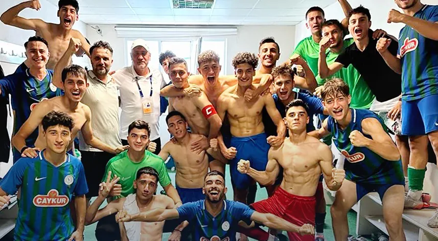 Genç atmacalar evinde kazandı