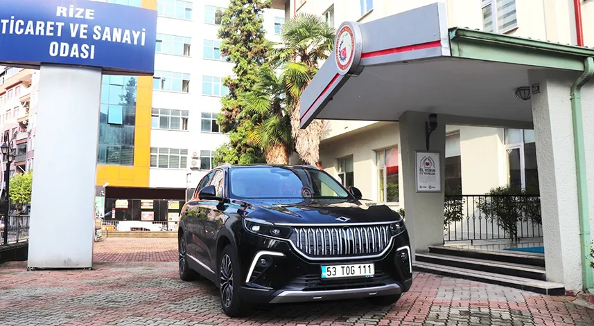 Yeni TOGG Rize’ye ulaştı