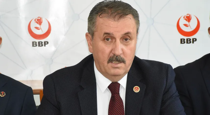 BBP Genel Başkanı Mustafa Destici Rize'ye geliyor