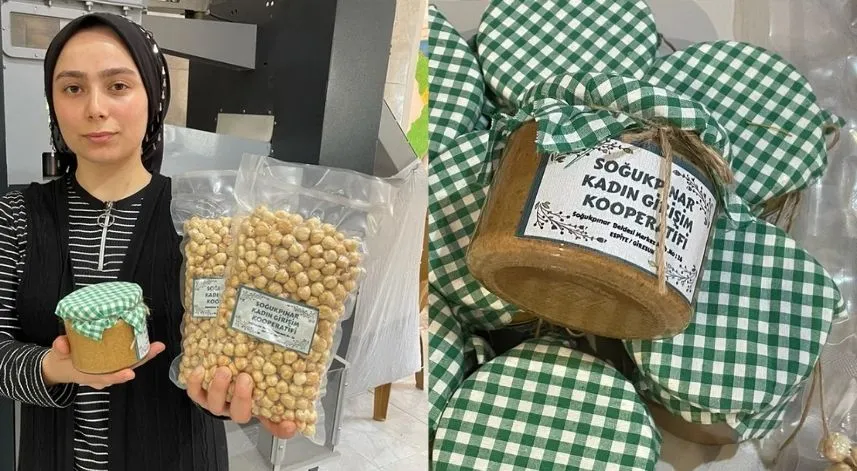 Giresun'da kadınlar devlet desteğiyle kurdukları tesisle kendi işlerinin patronu oldu