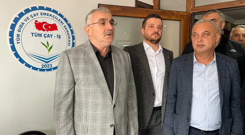 Genel merkezi Rize’de olan ilk işçi sendikası kuruldu