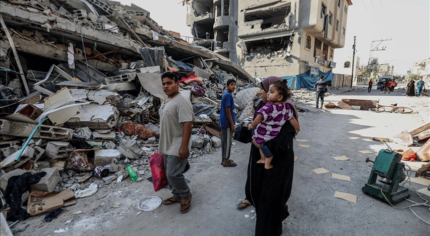 İsrail ordusu Gazze'nin kuzeyindeki Filistinlilerden güneye geçmelerini istedi