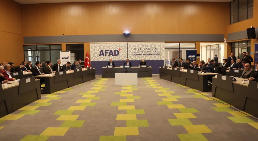 Rize'de 2023'ün son İl Koordinasyon Kurulu Toplantısı yapıldı