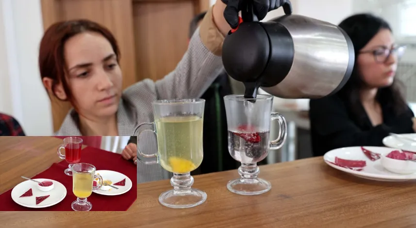 Riski olmayan yenilebilir bitki çayı poşeti geliştirdi