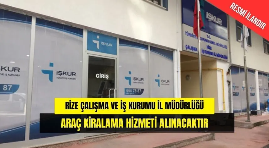 ARAÇ KİRALAMA HİZMETİ ALINACAKTIR