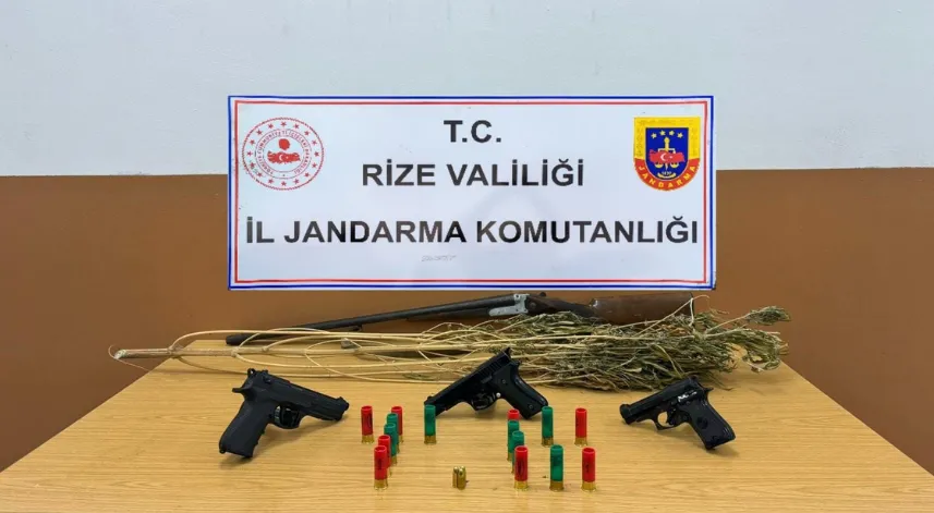 Rize'de jandarma ekipleri bir hafta 6 kişiyi tutukladı