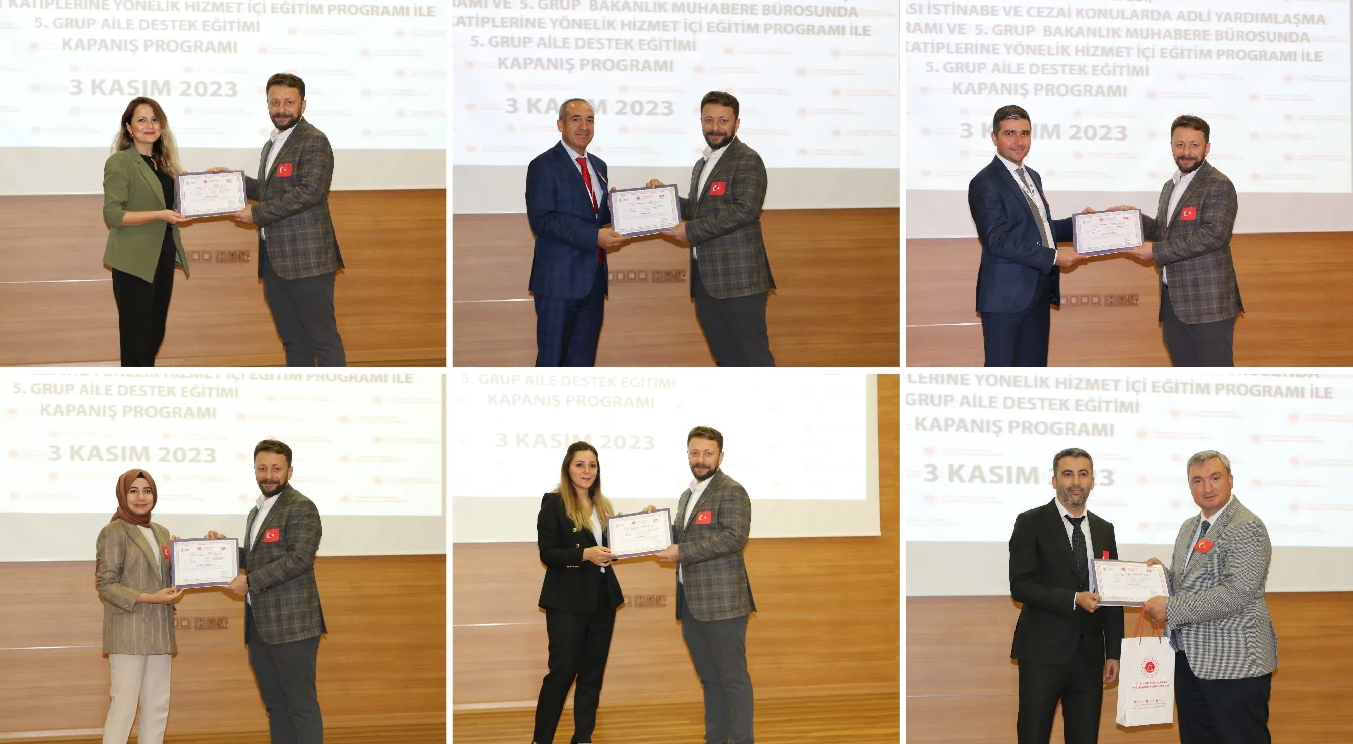 Rize’de Adalet Personeli Eğitimleri başarıyla tamamlandı