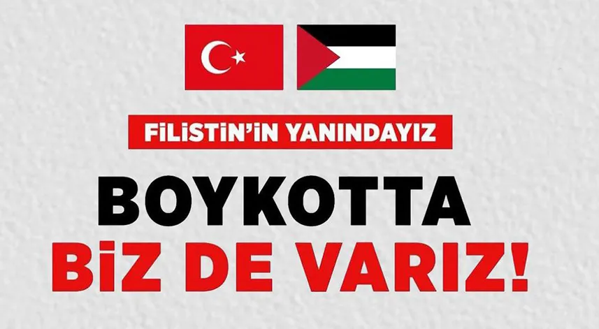 Rize Belediyesi'nden İsrail'e destek veren markalara boykot