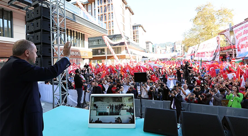 Cumhurbaşkanı'nın yarınki Rize programı?