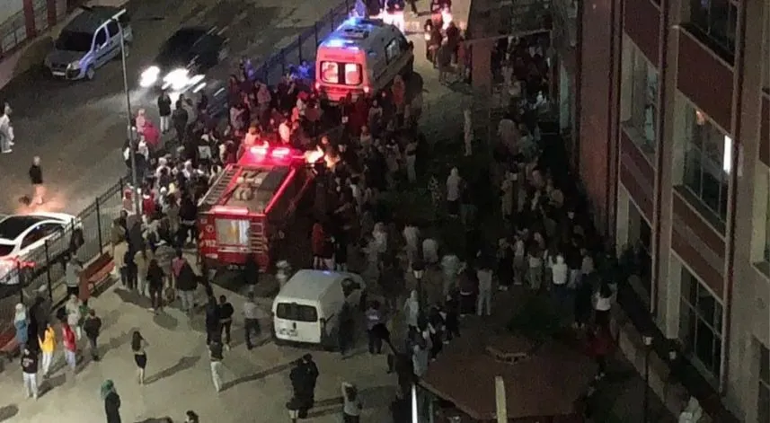 Rize'de KYK Yurdu'nda asansör kazası