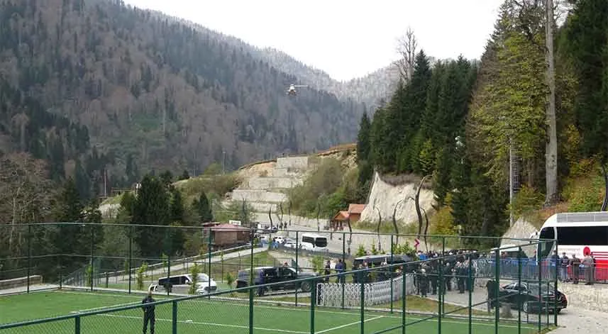 Cumhurbaşkanı Erdoğan Ayder Yaylası’nda