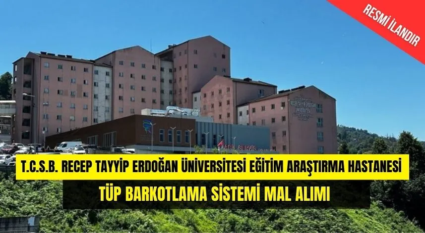 TÜP BARKOTLAMA SİSTEMİ MAL ALIMI
