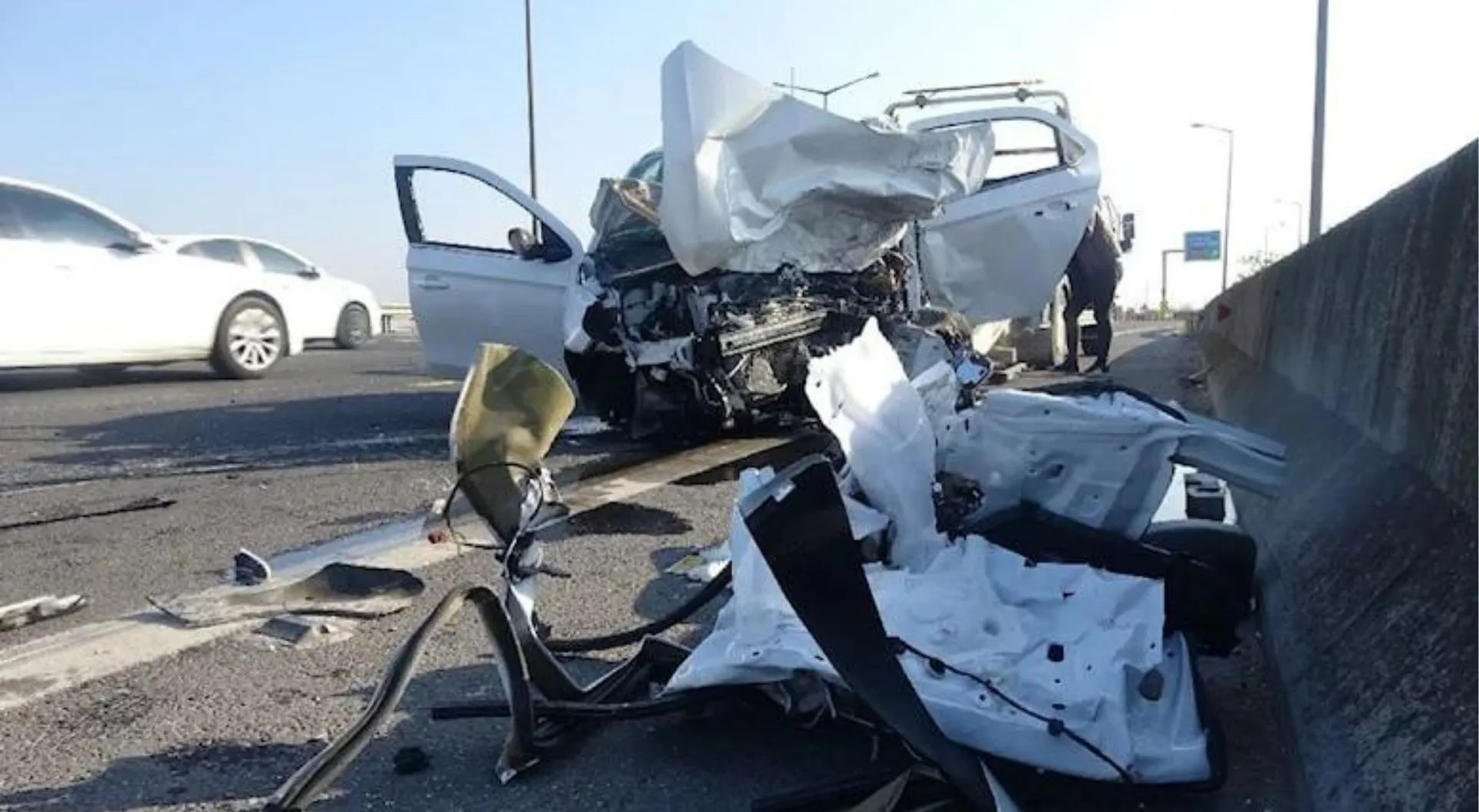 Otoyolda ters şerit faciası: 3 ölü