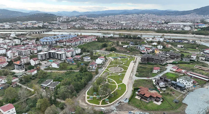 Ordu'da 20 dönüm bataklık arazi sosyal yaşam alanına dönüştürüldü