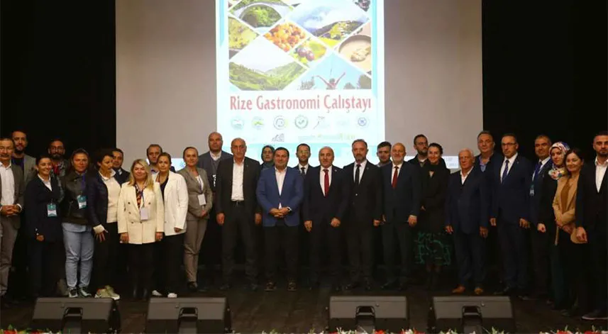 Rize'de gastronomi üzerine çalıştay gerçekleştirildi