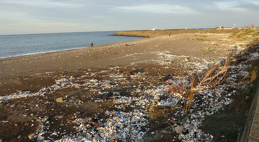 Biz kirlettik, dalgalar geri verdi