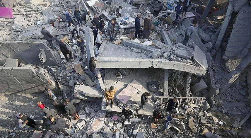 İsrail ordusu, son 24 saatte Gazze’de 400’den fazla yeri vurdu