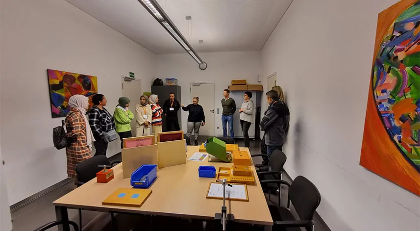 Güneysu Gençlik Merkezi Almanya’da engelli gençleri ziyaret etti 