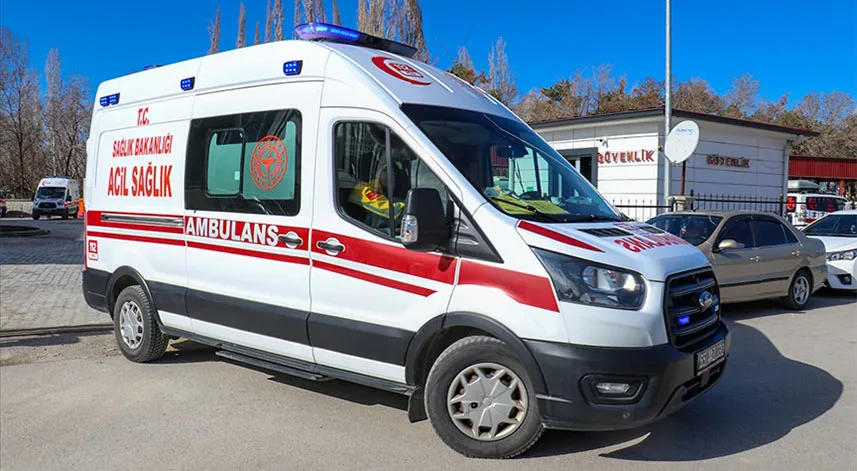 112 kara ambulansları bu yıl 5,5 milyondan fazla hasta ve yaralı taşıdı