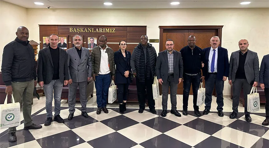 Kenya ile Rize arasında 'çay' alışverişi