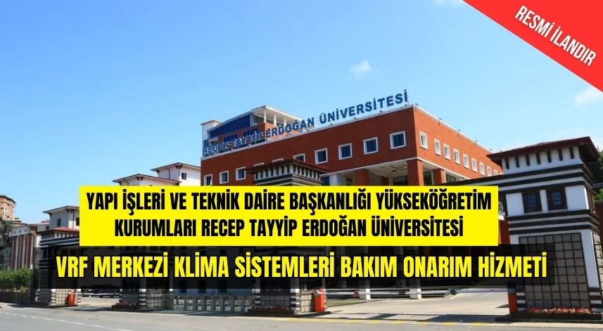 VRF MERKEZİ KLİMA SİSTEMLERİ BAKIM ONARIM HİZMETİ