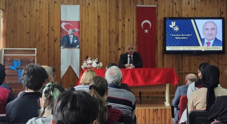 Milletvekili Mertoğlu öğrencilerle buluştu