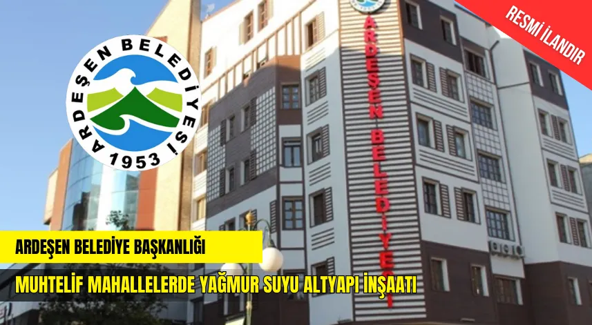 ARDEŞEN BELEDİYE BAŞKANLIĞI