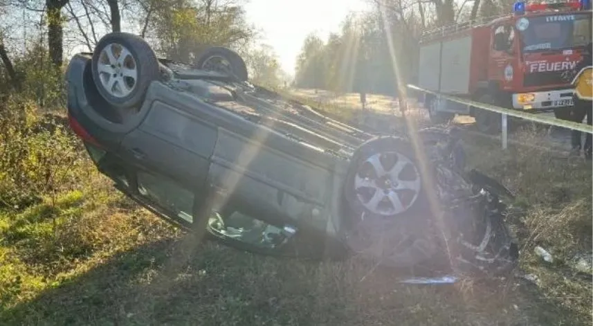 Takla atan otomobilin sürücüsü öldü