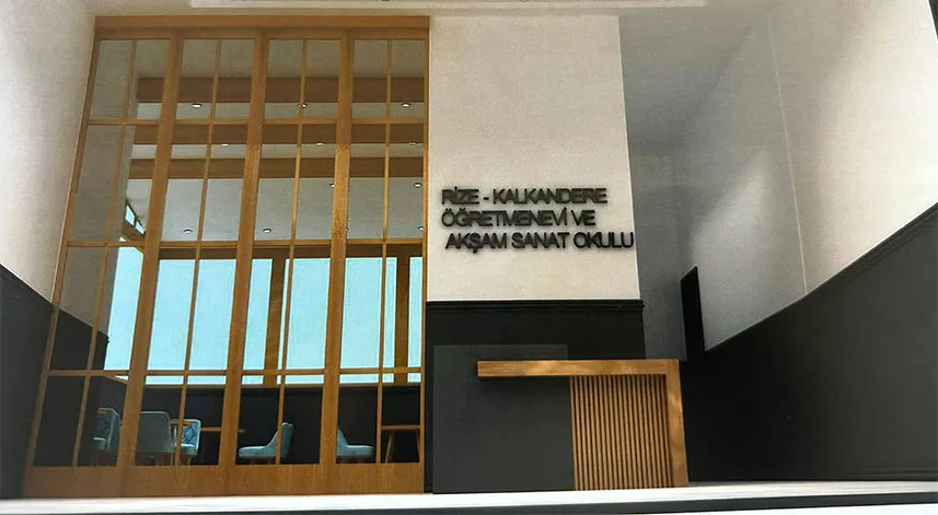 Kalkandere Öğretmenevi yenileniyor