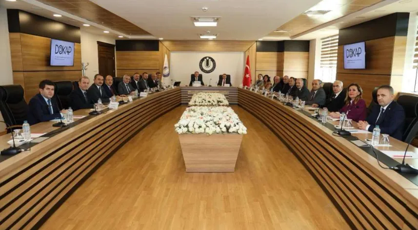 Bölge üniversitelerinin rektörleri bir araya geldi