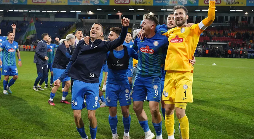 Çaykur Rizespor, 5 maçlık seriyi tekrarladı