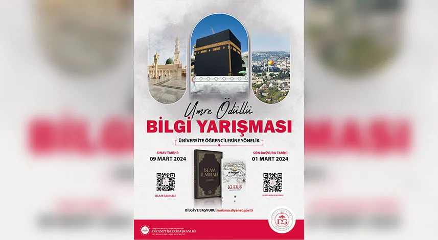 Rize'de ödüllü bilgi yarışması