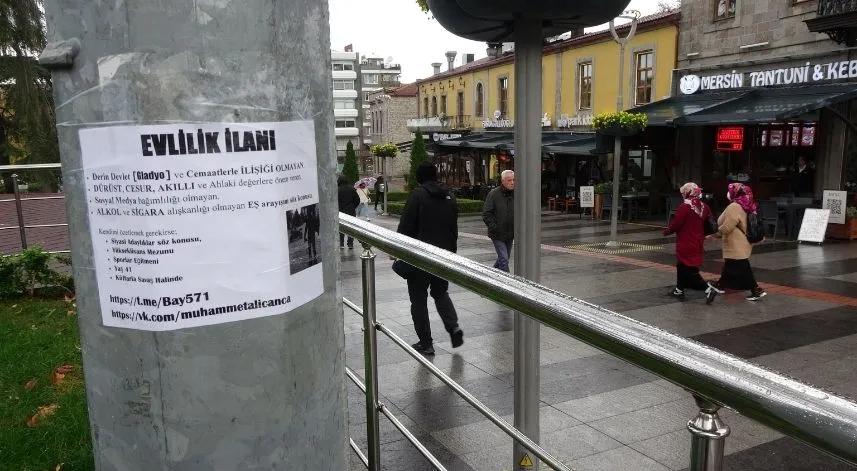 Böyle evlilik ilanı görülmedi