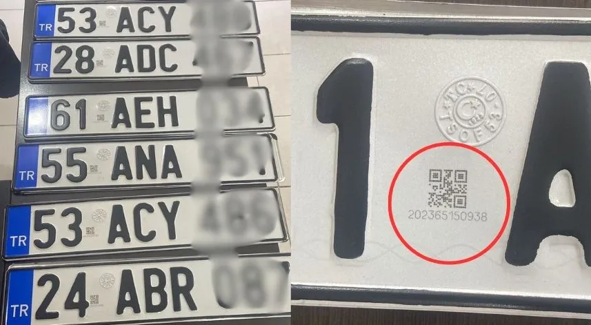 Araç plakalarında yeni dönem