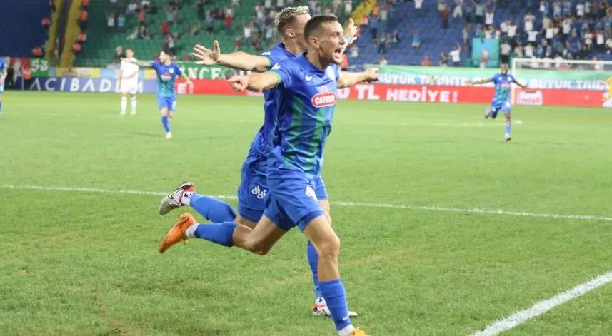 Çaykur Rizespor'da 9 farklı isim gol sevinci yaşadı