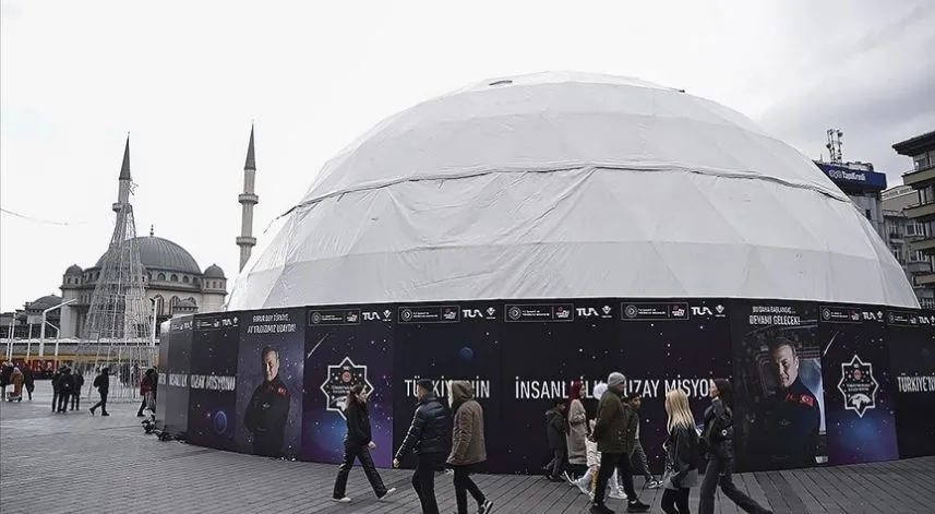 Türkiye'nin ilk insanlı uzay yolculuğu ülkenin dört bir yanından takip edilebilecek