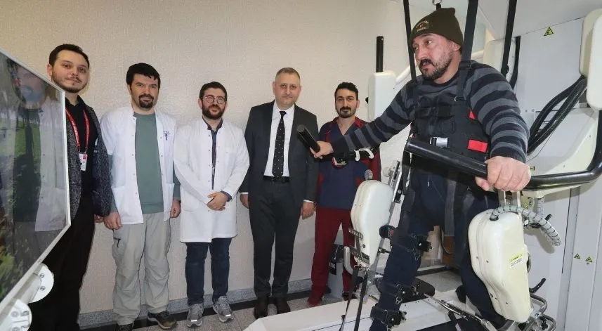 Rize’de “Robotik Rehabilitasyon Cihazı” hizmet veriyor