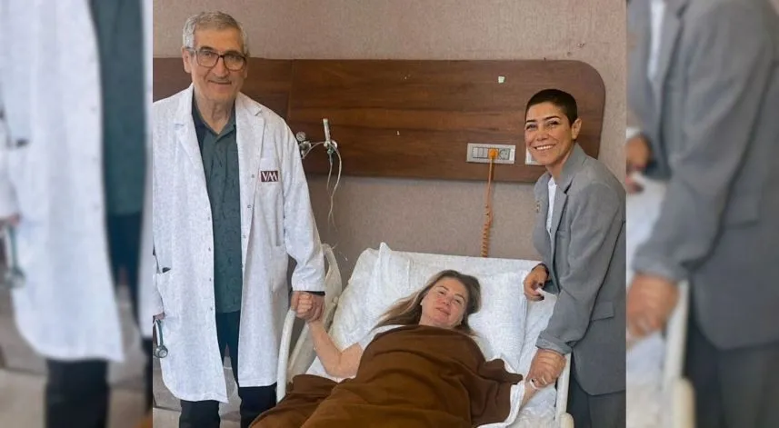 Rizeli sanatçı ameliyat oldu