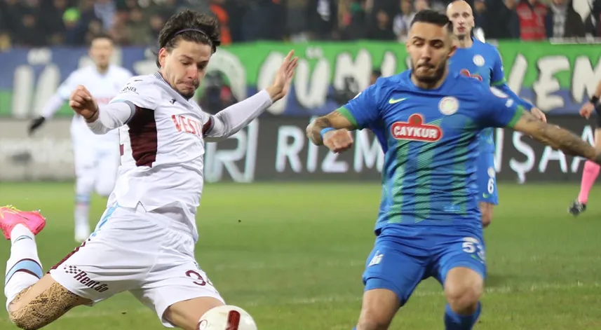 TSL 22. Hafta I Çaykur Rizespor-Trabzonspor  0-0 (İlk Yarı)