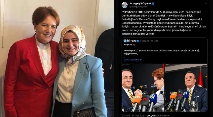 İYİ Parti Rize eski İl Başkanı Özyanık: Partimden ihraç ediliyorum