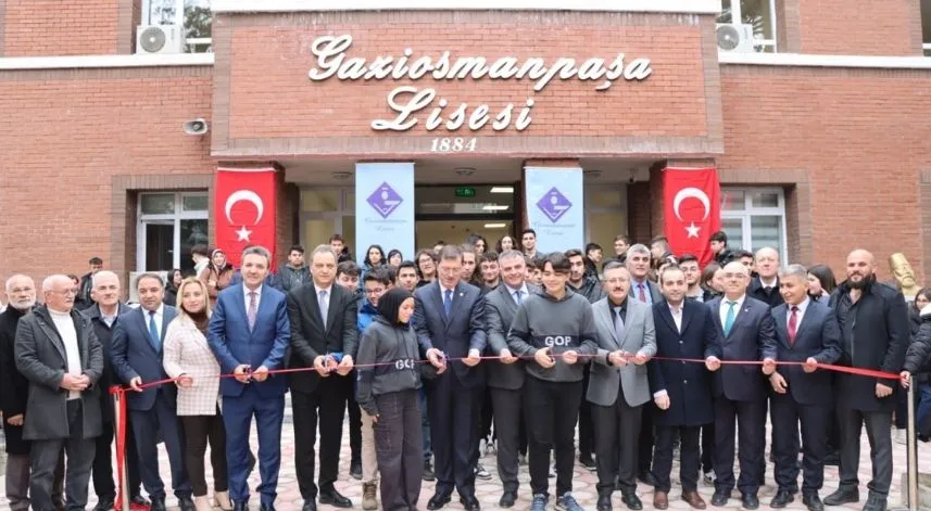 Tokat'ta güçlendirme çalışmaları tamamlanan lise açıldı
