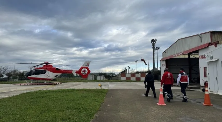 Karadeniz semalarında helikopterle 265 hastanın imdadına yetiştiler