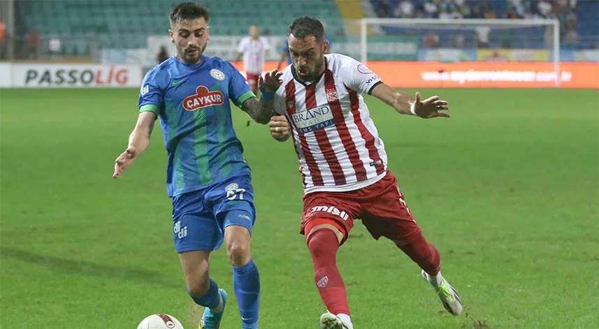 Sivasspor-Çaykur Rizespor maçının ilk 11'leri belli oldu